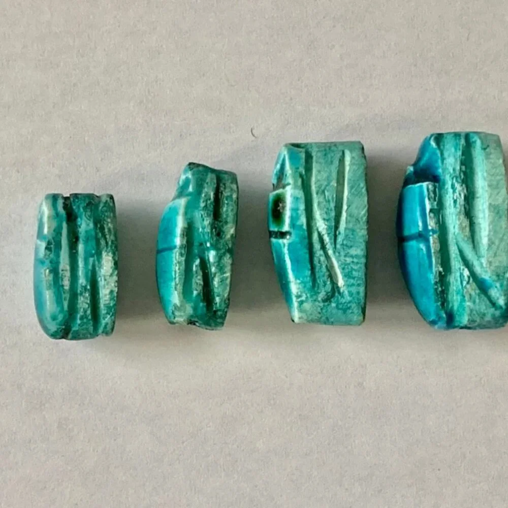 Genuine Egyptian Scarabs for Jewelry Making - Picture 4 of 7